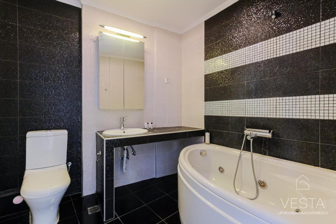 Pearl City Center Apartment, Vesta Philoxenia Tesalonika Bagian luar foto